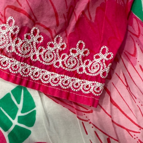 Lilly Pulitzer Pink and Green Mini Dress - Picture 5 of 6